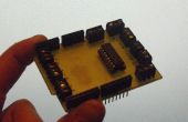 Arduino stepper motor en servo's shield - AW GCSE Board