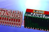Bouwen van een mechanische Lego binaire rekenmachine
