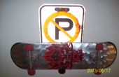 Geen Parking Skateboard Rack