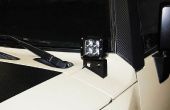 Toyota FJ Cruiser Cowl LED verlichting installeren