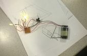 LED batterij aangedreven Circuit