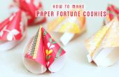 Hoe maak je papier Fortune Cookies