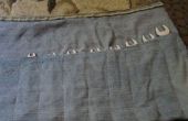 Recyclen oude jeans in een Slagmoersleutel set zaak