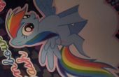 Hoe teken je rainbow dash uit mijn little pony