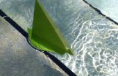 Origami zeilboot (verbeterde)