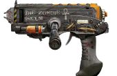 Zombie Electro-dood Blaster Gun Photoshop