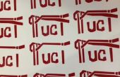 Grote Vinyl stickers "Stapsgewijze": PUCI Decals voorbeeld