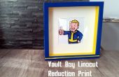 Fallout Linosnede vermindering Print