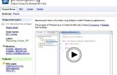 Proclipsing: Met behulp van de Eclipse IDE voor het verwerken van de projecten