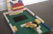 Spel van Lego-basketbrick