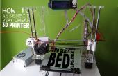 Hoe te monteren zeer goedkope 3D-printer