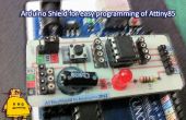 Arduino ATtiny85 programmeur schild op PCB [ATtinyShield]