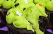 Ewwy slissend Slime gevuld Cupcakes