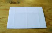 Geen knippen - geen meten origami stijl 10 x 15cm envelop van een A4-papier