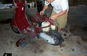 Installeer een 65cc Pollini Kit op een Velocifero 1998 Italjeft