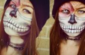 Lagen: Skeleton masker & spier make-up