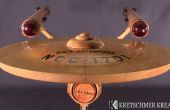 Houten USS Enterprise Model