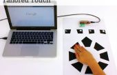 Aangepaste Touch - een muis van gevoelige touchpads, gemonteerd op u
