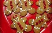 Gingerbread koekjes versieren