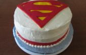 Hoe te te verfraaien een Superman taart