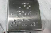 Braille Push Pad "raak niet" The Paradox