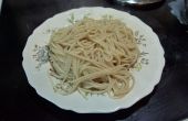Spaghetti zonder klontjes--geen olie