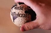 Houten wereld van woodcraft logo