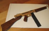 Thompson Sub-Machine Gun (houten speelgoed)
