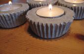 Cupcake teaholder gemaakt van beton