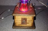 Steampunk LED Color mixer lamp