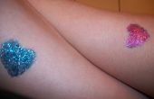 Glitter tattoos! 