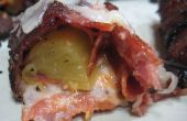 BBQ-ananas Pizza Bacon zakken