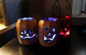 Eenvoudig DIY Color-Changing Halloween decoratie ledverlichting - pompoen & accentverlichting