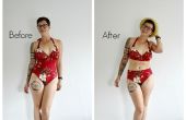 DIY NO NAAI hoge taille Bikini in 5 minuten