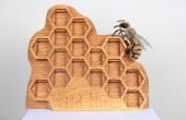 CNC verspanen Project: Wild bijenkasten honing Display