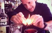 Kevin Brauch van Delicious zomer Cocktail (informatie over een eenvoudig brand truc ook!) 