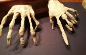 Poseable mummie handen