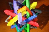 De wiskunde en kunst in Origami - How to Make geometrische Wireframes