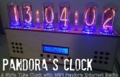 Pandora's klok: Nixie-buis klok en Pandora internetradio