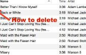 Hoe te verwijderen alle nummers met uitroepteken in Mac iTunes 12