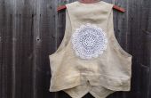 Lace Refashioned Vest