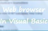 Creëren van een programma in Visual Basic: Browser van het Web