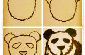 Hoe teken je panda