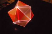 Verbazingwekkend licht van Origami Christmas Ornament