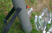 Maken van een frisdrank fles raketwerper mortel