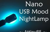 Nano Pocket Mood Lamp (USB)(Attiny85)