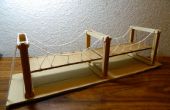 Eenvoudige hangbrug Model