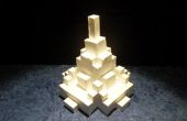 3D gebouw Papercraft met raster papier!! 