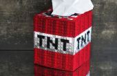 Minecraft TNT Tissue Box Cover