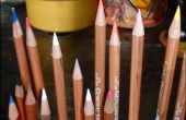 Hoe te verscherpen Pastel potloden